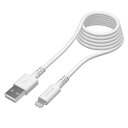 多摩電子工業 USB-A to Lightning ケーブル 抗菌加工 ロングライフ 2.0m ホワイト TH136L20QW充電 ケーブル チャージ 2