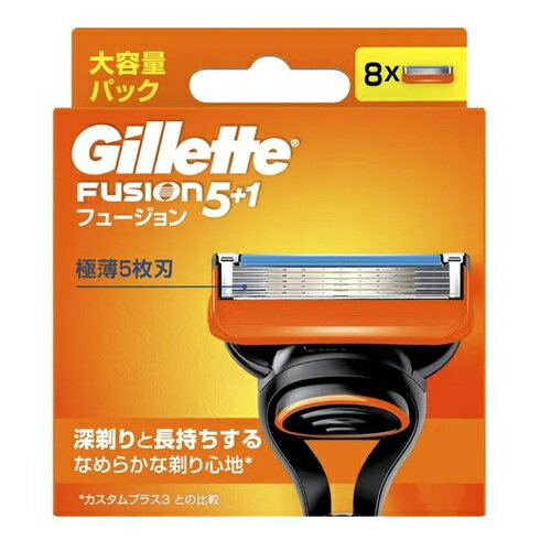 ポイント5倍★楽天お買い物マラソンP&Gジャパン ジレット フュージョンマニュアル 替刃8B 替刃 8個入P&G ジレット ギュージョン