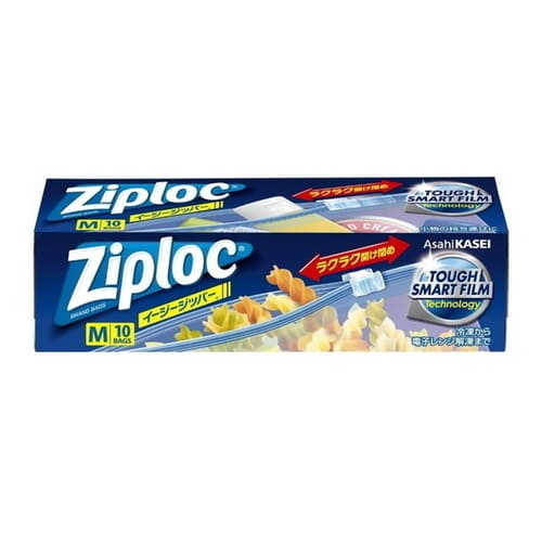 ジップロック イージージッパー M 10枚ジッパー付き 保存袋 食品 冷凍【ポイント5倍★お買い物マラソン】