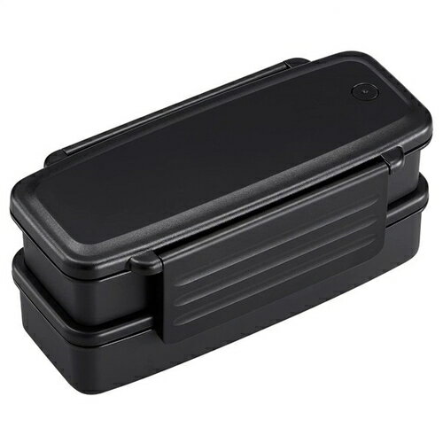 樂天商城 - モノトーン ランチボックス二段 860mL BLW-18Hランチボックス お弁当用