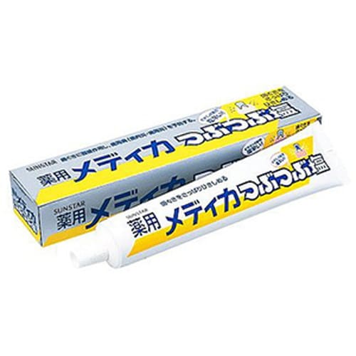 樂天商城 - 薬用メディカつぶつぶ塩 170gサンスター 医薬部外品 薬用歯磨き 薬用 歯磨き粉 ハミガキ はみがき メディカ