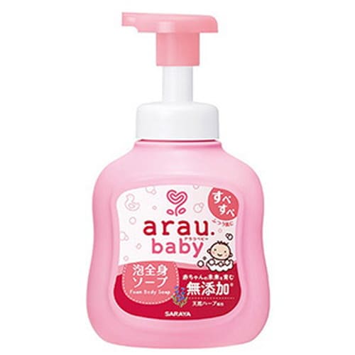 アラウベビー 泡全身ソープ 本体 450mL泡全身ソープ 泡ソープ アラウ arau 赤ちゃん ベビー用 ベビー用全身ソープ