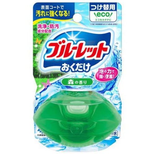 小林製薬 液体ブルーレットおくだけ つけ替用 森の香り 70mLトイレ用 洗浄 付け替え 置くだけ