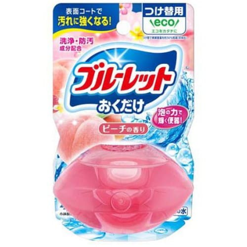 小林製薬 液体ブルーレットおくだけ つけ替用 ピーチの香り 70mLトイレ用 洗浄 付け替え 置くだけ