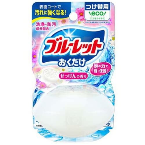 小林製薬 液体ブルーレットおくだけ つけ替用 せっけんの香り 70mLトイレ用 洗浄 付け替え 置くだけ