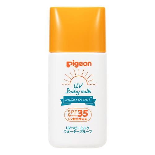 ピジョン UVベビーミルク ウォータープルーフ SPF35 30gUVベビー ユーブイベビー ピジョン UV ベビーミルク ベビー用 赤ちゃん用 ウォータープルーフ