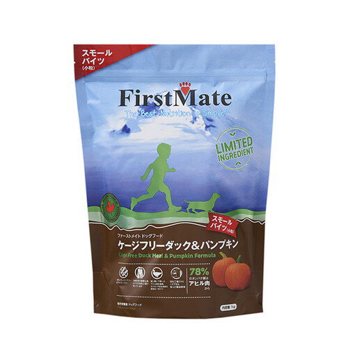 樂天商城 - ボンビアルコン FirstMate ファーストメイト FM ドッグ ケージフリー ダック&パンプキンスモールバイツ 1kg