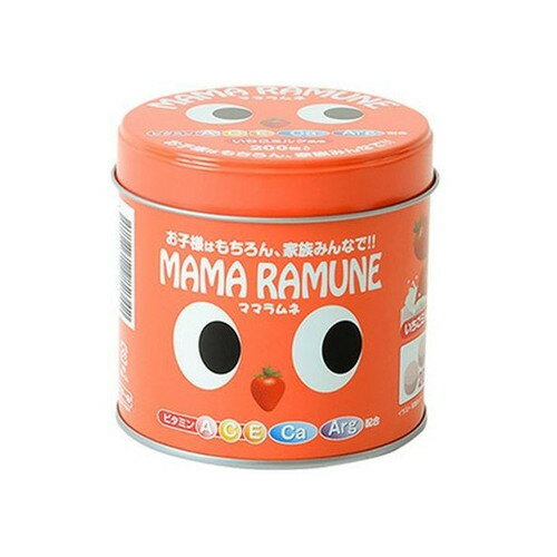 エムアンドエム ママラムネ 200粒入 健康補助食品子供ビタミンサプリ カルシウムラムネ いちごミルク風味