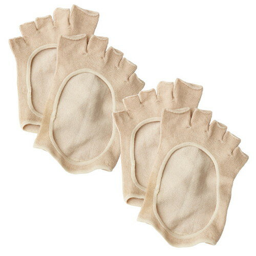 抗菌・防臭 5本指 セパレーター 2足組汗ケア 五本指 抗菌フットカバー サンダル用ソックス