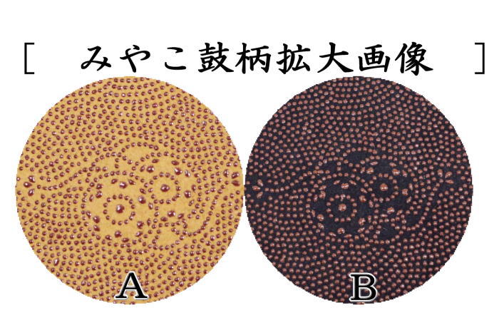 いまや茶の湯日本茶・今屋静香園の【日用品/雑貨　財布】　財布　二折　京印伝　京印傳　みやこ鼓｜アングル3