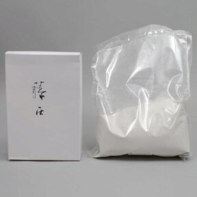 【茶器　茶道具　灰道具　茶道灰】　茶道用灰　ふじ灰（藤灰）　箱入　約300g