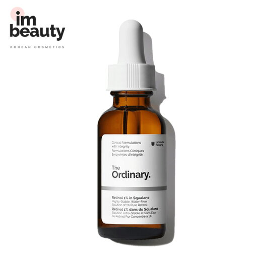 The Ordinary ジオーディナリー レチノール1%インスクワラン 30ml The Ordinary ジオーディナリー レチノール1%インスクワラン 30ml