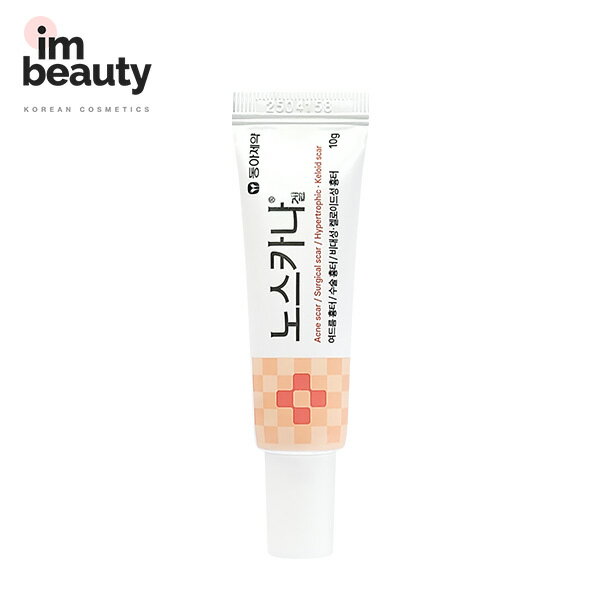 東亜製薬 ノスカナゲル 10g / Noscarna Gel / ニキビケア / トラブルケア / 韓国スキンケア / 韓国コスメ / ニキビ跡・一般的な傷跡・手術跡のケア / ニキビが進行したあとに跡ができたときに！早く塗るほど、効果的！のサムネイル