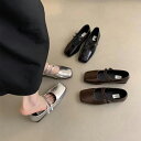 フラットシューズ スクエアトゥ パンプス フラット レディース 幅広 人気 ローヒール ペタンコ 普段使い 通勤 オフィス きれいめ 大きいサイズ 小さいサイズ 22.5cm 25cm 疲れない 30代 40代 送料無料