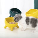 猫 食器 傾斜 300ML 650ML 陶器 フードボウル 猫用 犬用 食べやすい 高さがある ペット食器 おしゃれ 斜め ペット用 エサ皿 えさ皿 餌入れ エ...