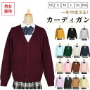 カーディガン スクールカーディガン 厚手 暖かい 防寒 女子 学生服 無地 ゆったり Vネック 制服カーディガン レディース スプリング スクールセーター ニッ...