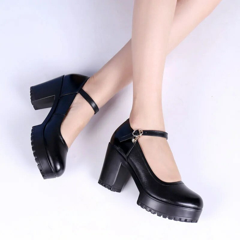 【送料無料】アンクルストラップ パンプス レディース ハイヒールパンプス ドレスシューズ フォーマル靴 フォーマルシューズ 厚底 ヒール ハイヒール 美脚 歩きやすい 2