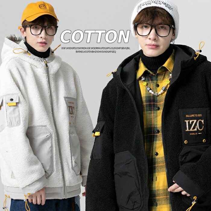Rakuten - コート　中綿ジャケット ムートンコート　メンズ　冬服 メンズ コート 中綿 ジャケット 長袖 ビジネス 防風 防寒 アウター 暖かい 秋 冬　ジャケット メンズ 秋冬 カジュアル おしゃれ かっこいい アウター 大きいサイズ