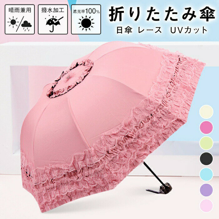 【周年記念価格】SAN ABRRIER 100 折りたたみ日傘 100%完全遮光 完全遮光日傘｜サンバリア100