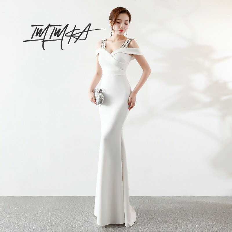 マーメイドドレス パーティードレス イブニングドレス レディース ワンピース ドレス Vネック キャミソール キャバドレス ロングドレス ロング丈 キャバ嬢 タイト 着痩せ セクシー 忘年会 結婚式 演奏会 二次会 お呼ばれ 発表会 披