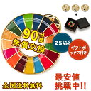 【SDGsバッジ 国連最新仕様】金色丸み仕上げ sdgsバッチ ピンバッチ 会議 着用義務 イメージアップ 国連ガイドライン対応 バッグにも最適 かわいい SDGS 1入り(25mmサイズ)(エポ盛) あす楽 留め具付き