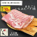 【本日エントリーでポイント10倍】千葉県産 いも豚 バラ ブロック 塊 1枚 2分割 大容量 業務用 飲食店 送料無料 国産 豚肉 ぶた ブタ ブランド豚 肉 ...