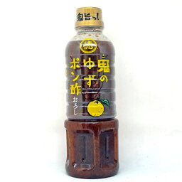 徳島産業 鬼の【ゆず】ポン酢 おろし 400ml