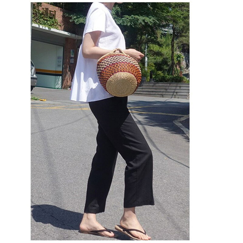 レディース　大人カジュアル　ゆったりトップス　無地　　春夏　半袖Tシャツ　シンプル　30代　着痩せ　シンプル　カットソー　着回し imonia-10000043 イモニアショップ サンプル画像3