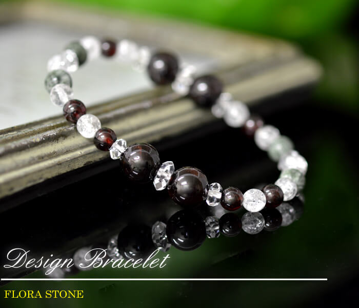 ガーネットブレスレット/パワースト...