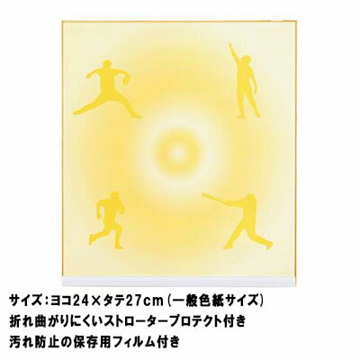 ゼット 野球用品 記念色紙 記念品 団員・部員の多いチームに最適な大判サイズ 一生の記念になります。BCP1 ZETT