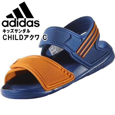 アディダス キッズスポーツサンダル CHILD アクワ C ベルクロストラップ マジックテープ仕様 adida...