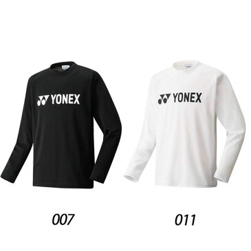 ネコポス YONEX (ヨネックス) バドミントン・テニス ウエア ユニロングスリーブTシャツ 長袖Tシャツ 16158