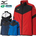 (☆)09 ミズノ トレーニングジャケット ジュニア ウォーマーシャツ P2JE9601 MIZUNO 中綿シャツ 撥水性 アウター