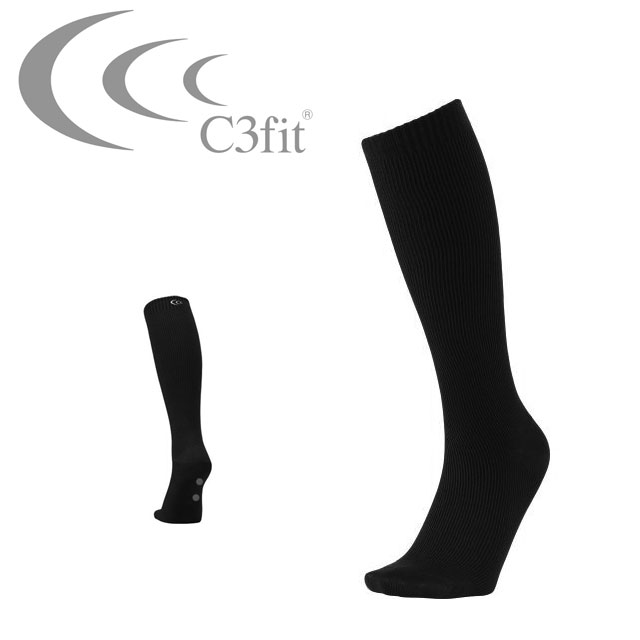 シースリーフィット メンズ レディース 靴下 ハイソックス マグフロージェット ソックス 磁気 血行改善 ネオジム永久磁石 段階着圧設計 保湿性 日本製 ユニセックス C3fit 3F66312