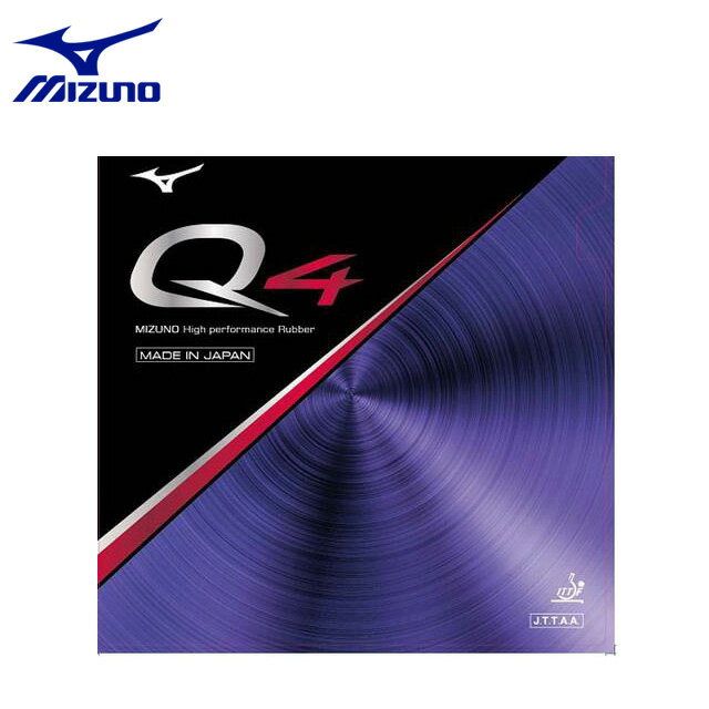 ネコポス ミズノ アクセサリー 卓球ラバー Q4 83JRT894 MIZUNO 日本製トップモデルラバー