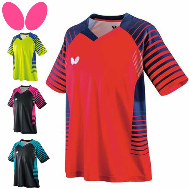 ネコポス バタフライ ゲームシャツ メンズ レディース ジュニア キッズ ユニセックス ユニフォーム ネオルドシャツ トップス ウエア 吸水速乾 伸縮 卓球 テーブルテニス ピンポン スポーツ トレーニング フィットネス アパレル 用具 用品 小物 140-2XO 45450 Butterfly通販格安セール情報 楽天 通販