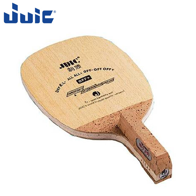 ジュウイック 卓球 ラケット セイショウ 角丸型 JUIC 2293E 軽く柔かい打球感とスピードという相反する要素を両立 ペンラケット