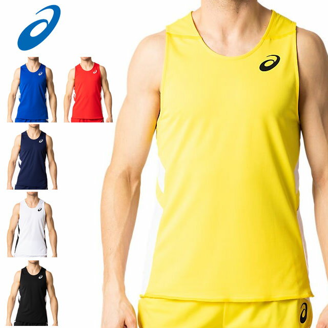 ネコポス アシックス asics M’S ランニングシャツ 2091A124 ノースリーブ タンクトップ