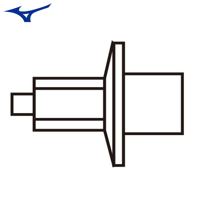 ネコポス ミズノ 陸上競技 アクセサリー スパイクアクセサリー スパイクピン （オールウェザー／トラック用） 二段平行タイプ MIZUNO 8ZA301 トラックから受ける反発力を走りに生かす 日本製