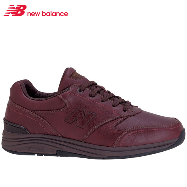 ニューバランス ウォーキングシューズ メンズ M585 4E ウッドブラウン 76140195 new balance 内側ファスナー付き 4E ワイド設計 タウンウォーク カジュアルシューズ