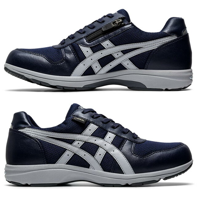 ☆アシックス ウォーキングシューズ メンズ ハダシウォーカー M G-TX 1291A012 asics ワイド メッシュタイプ ファスナー付き ゴアテックス 雨の日も快適 あす楽 送料無料