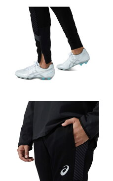 アシックス スポーツウエア メンズ トレーニングパンツ asics 2101A122 ロングパンツ 裾ファスナー付き ジャージ 動きやすさを求めた素材 トレーニングウエア