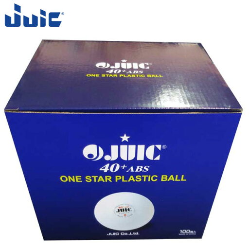 ジュウイック 卓球 ボール ABS プラスチック 1スター トレーニングボール 1箱/100個入 JUIC 7050 練習ボール 40mm ジュウイック 卓球 ボール ABS プラスチック 1スター トレーニングボール 1箱/100個入 JUIC 7050 練習ボール 40mm
