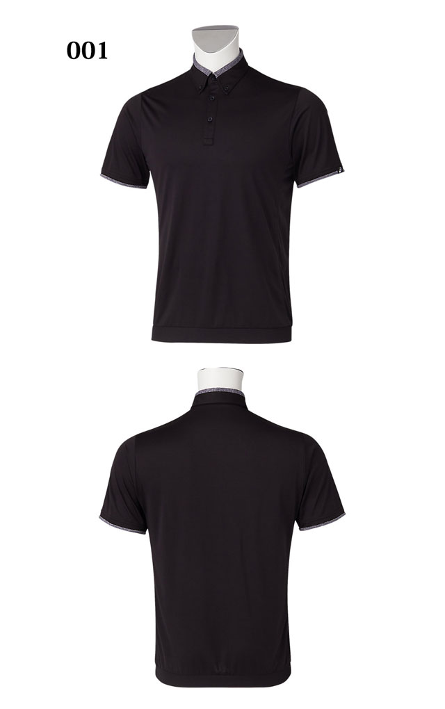 ネコポス アシックス トレーニングウエア メンズ ボタンダウンシャツ asics 2121A287 半袖 ポロシャツ シャツアウトが可能な裾フライス仕様 スポーツウエア