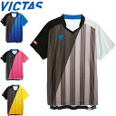 ネコポス ヴィクタス ゲームシャツ 卓球 V-GS053 半袖シャツ メンズ レディース ユニセックス ショートスリーブ トップス アパレル 吸汗速乾 ソフト ...