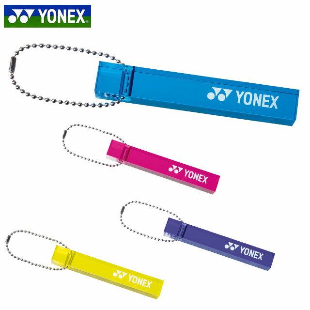 ネコポス ヨネックス 注文ロット数8 スポーツアクセサリー メンズ レディース アクリルキーホルダー YONEX AC504 キーホルダー 15×15×100mm イエロー パープル マゼンタ シアン