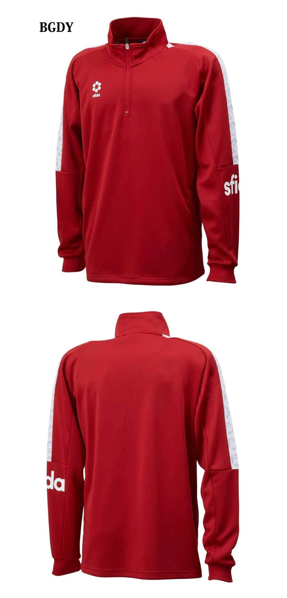スフィーダ サッカー フットサル BPウォームアップハーフジップトップ JR sfida SA21813JR ハーフジップジャケット 長袖 ジャージ キッズ 子供用ネット通販 サッカー 用品 セール