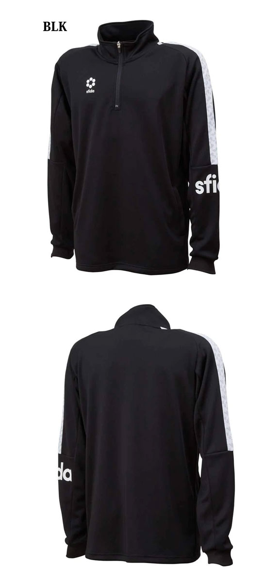 スフィーダ サッカー フットサル BPウォームアップハーフジップトップ JR sfida SA21813JR ハーフジップジャケット 長袖 ジャージ キッズ 子供用ネット通販 サッカー 用品 セール