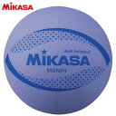 ミカサ MIKASA ソフトバレーボール 円周64cm バイオレット MSN64V 小学校低学年用 小学生 子供 キッズ ジュニア 日本ソフトバレーボール連盟公認球