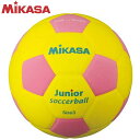ミカサ MIKASA スマイルサッカーボール3号球 軽量 150g SF3JYP イエロー/ピンク EVA素材 スマイルボール 小学校用 小学生 子供 キッズ ...